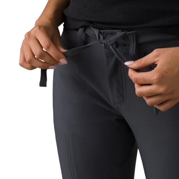 Prana Halle Convertible Pants Tall Inseam Coal - Picture 4 of 14